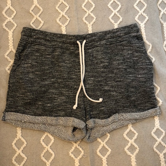 Gray Lounge Shorts - Picture 1 of 3